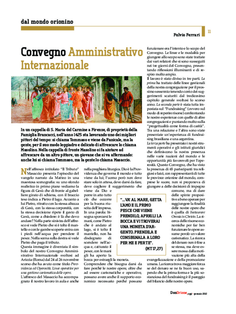 Don Orione oggi, 2012, 01, pagina 11