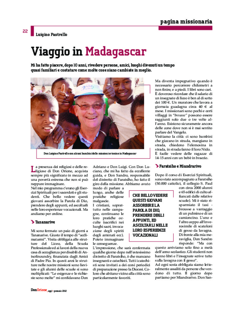 Don Orione oggi, 2012, 01, pagina 22