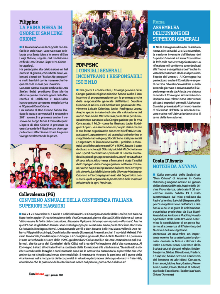 Don Orione oggi, 2012, 01, pagina 26