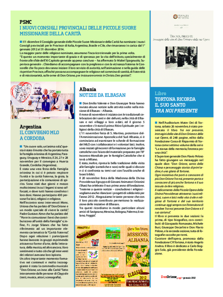 Don Orione oggi, 2012, 01, pagina 27
