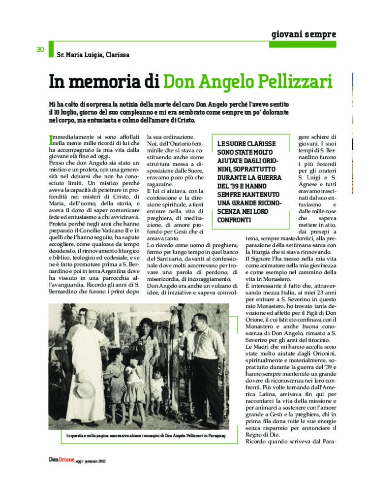 Don Orione oggi, 2012, 01, pagina 30