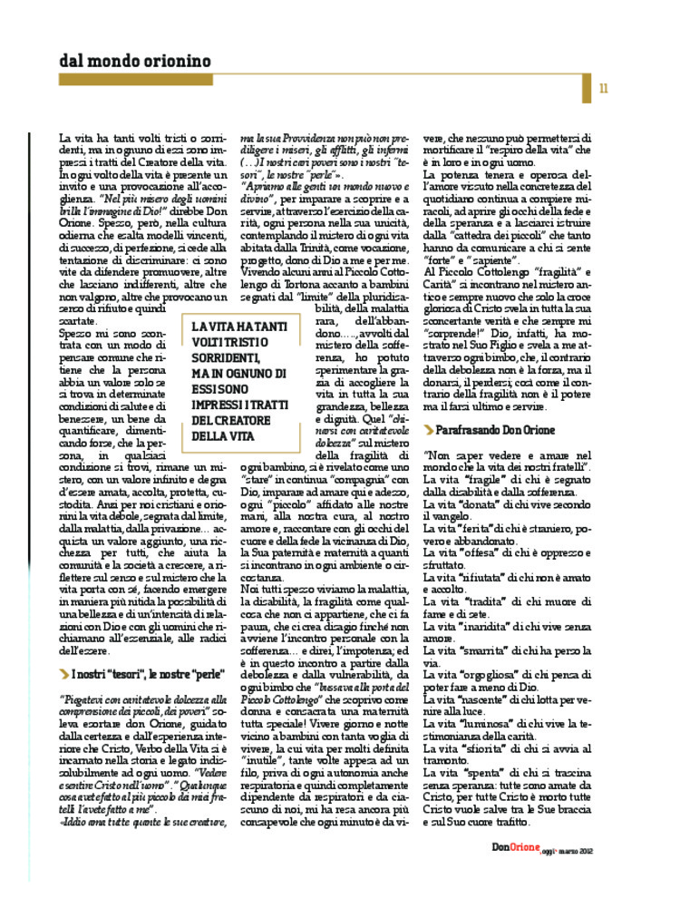 Don Orione oggi, 2012, 03, pagina 11