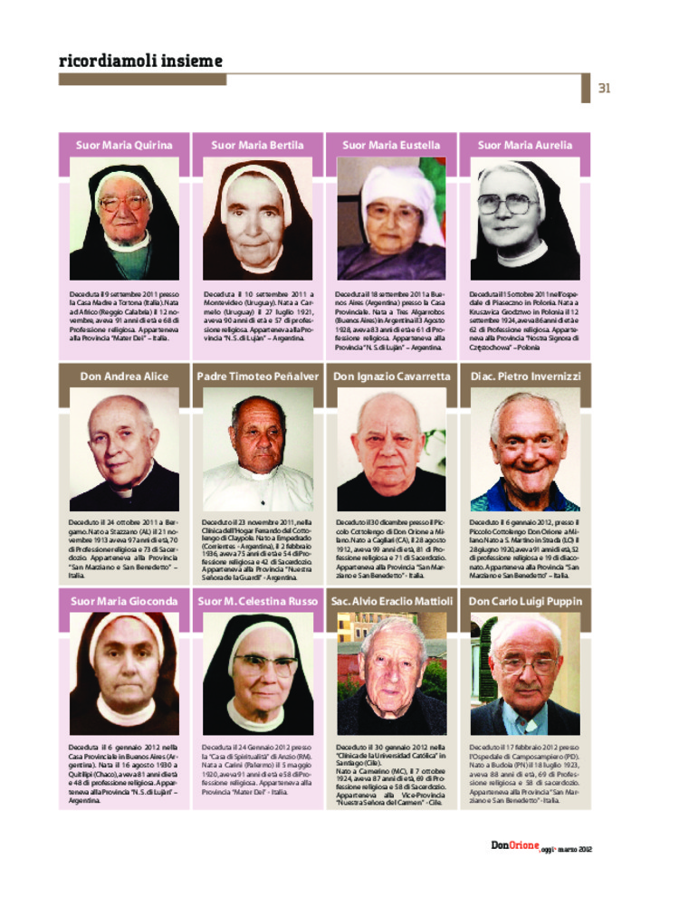Don Orione oggi, 2012, 03, pagina 31