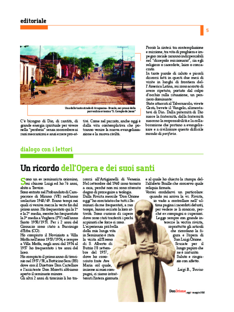 Don Orione oggi, 2012, 05, pagina 5