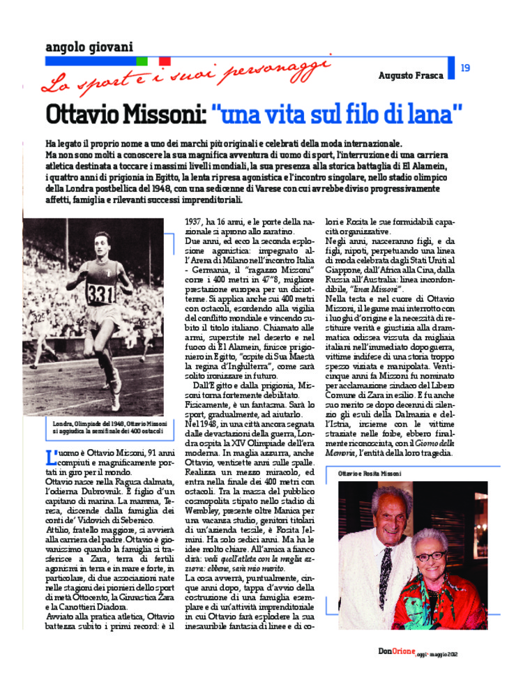 Don Orione oggi, 2012, 05, pagina 19