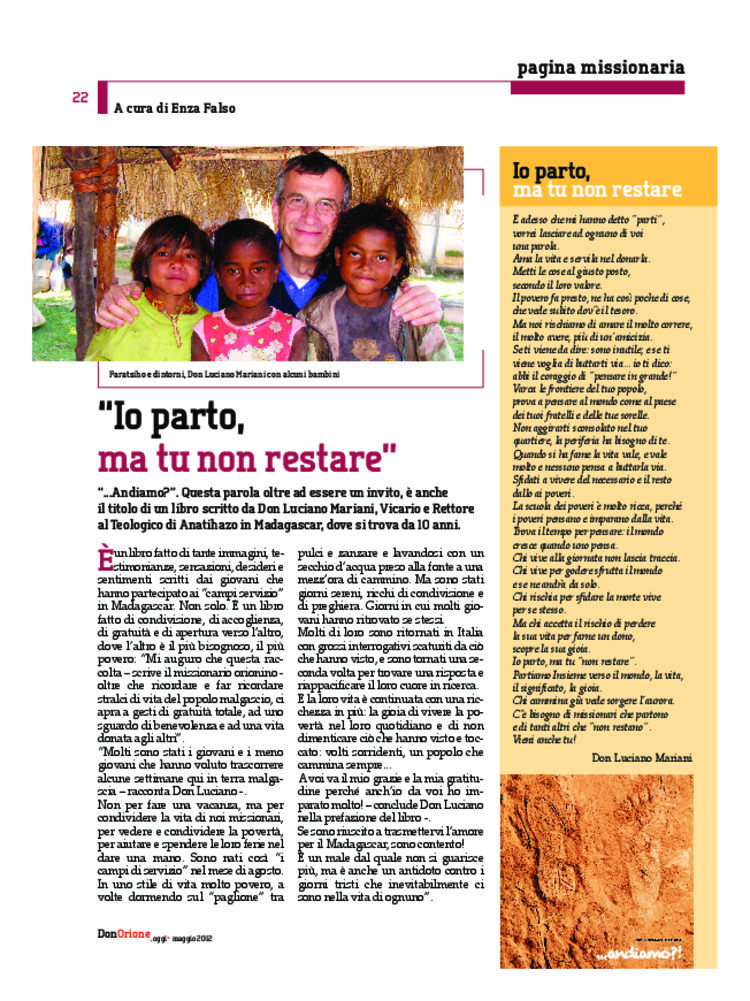 Don Orione oggi, 2012, 05, pagina 22