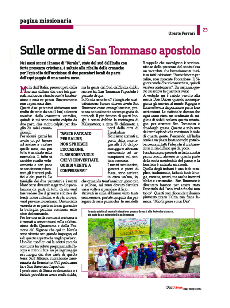 Don Orione oggi, 2012, 05, pagina 23