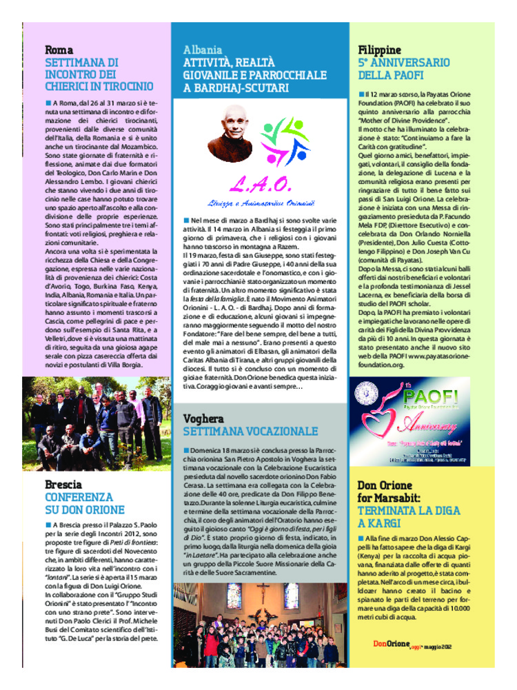 Don Orione oggi, 2012, 05, pagina 27