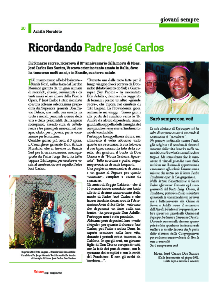 Don Orione oggi, 2012, 05, pagina 30