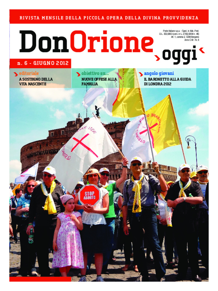 Don Orione oggi, 2012, 06, pagina 1