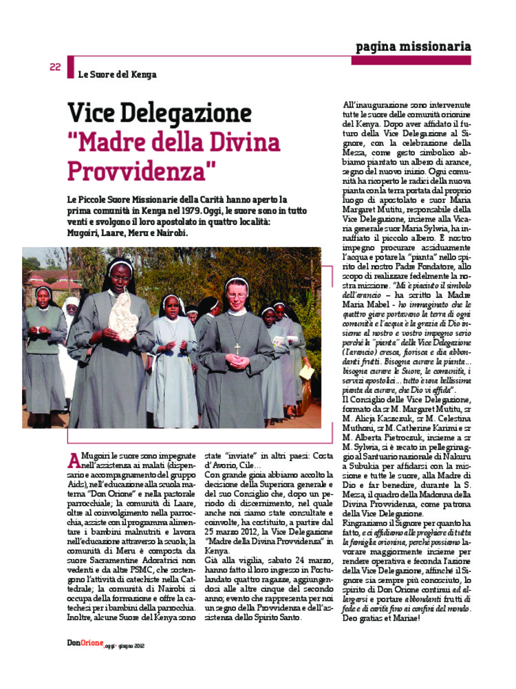 Don Orione oggi, 2012, 06, pagina 22