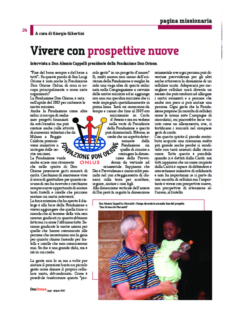 Don Orione oggi, 2012, 06, pagina 24