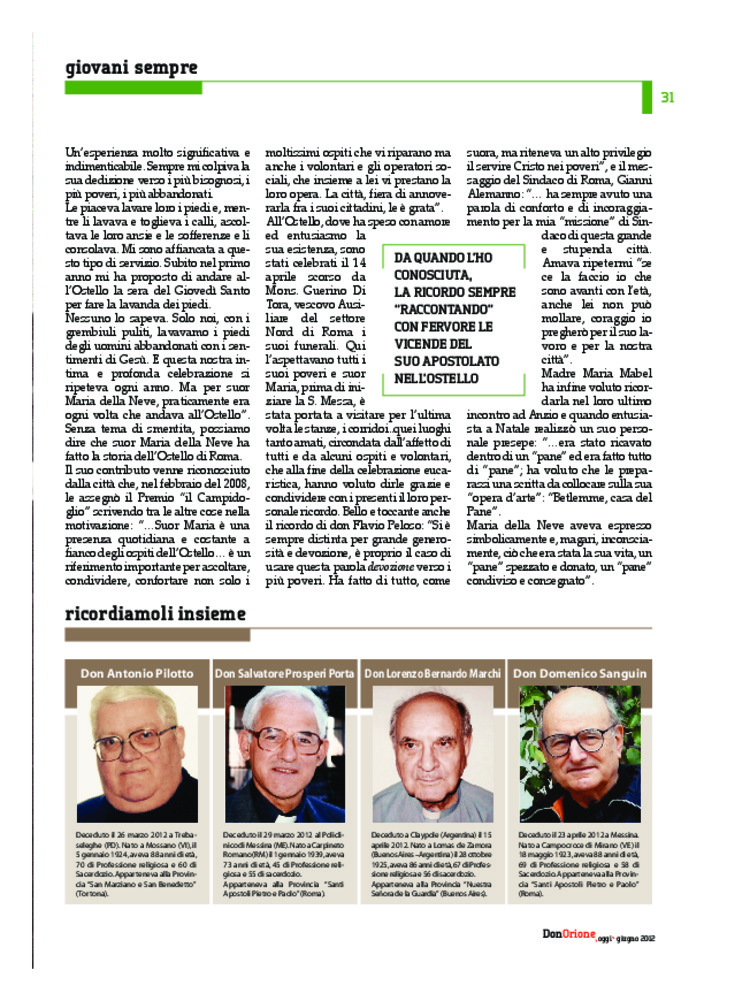 Don Orione oggi, 2012, 06, pagina 31