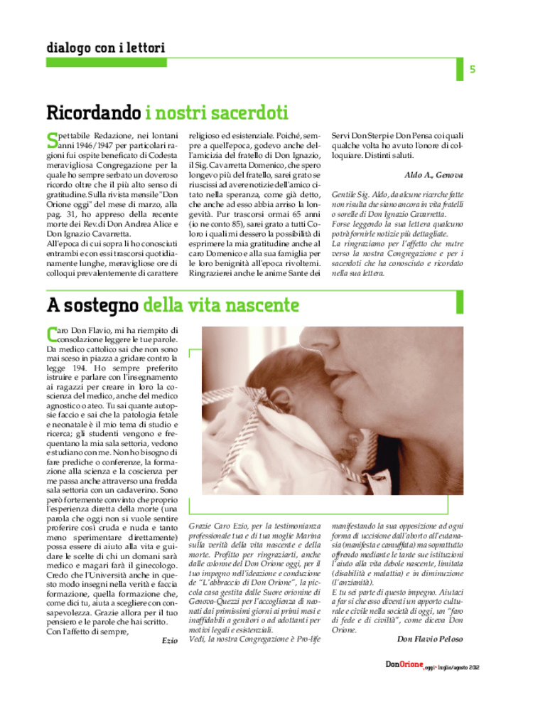 Don Orione oggi, 2012, 07, pagina 5