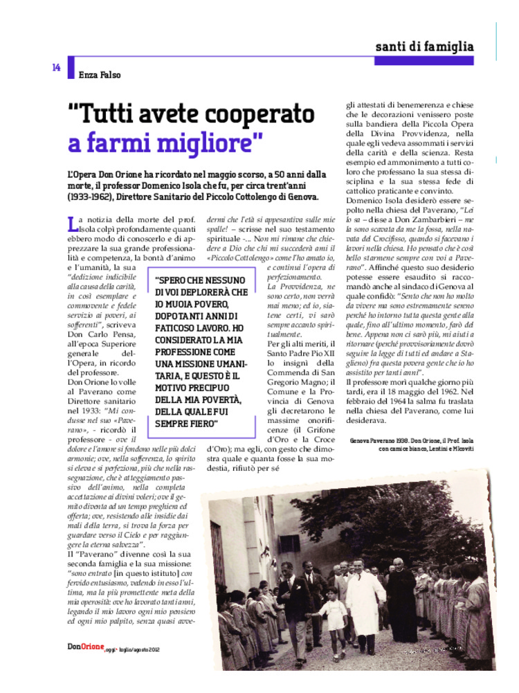 Don Orione oggi, 2012, 07, pagina 14