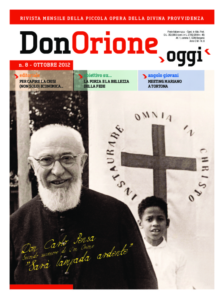 Don Orione oggi, 2012, 08, pagina 1