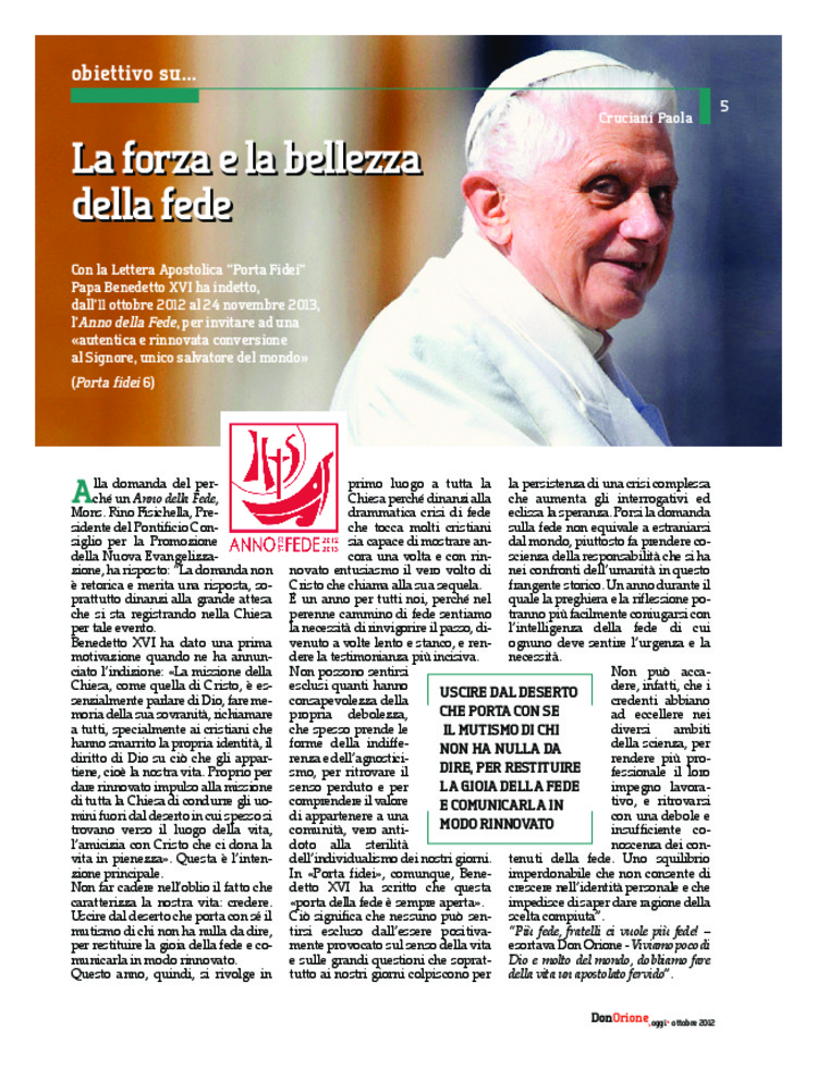 Don Orione oggi, 2012, 08, pagina 5