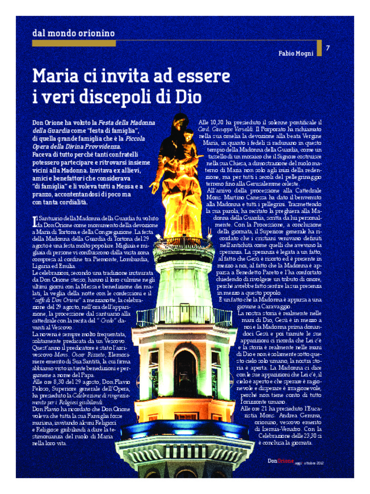 Don Orione oggi, 2012, 08, pagina 7