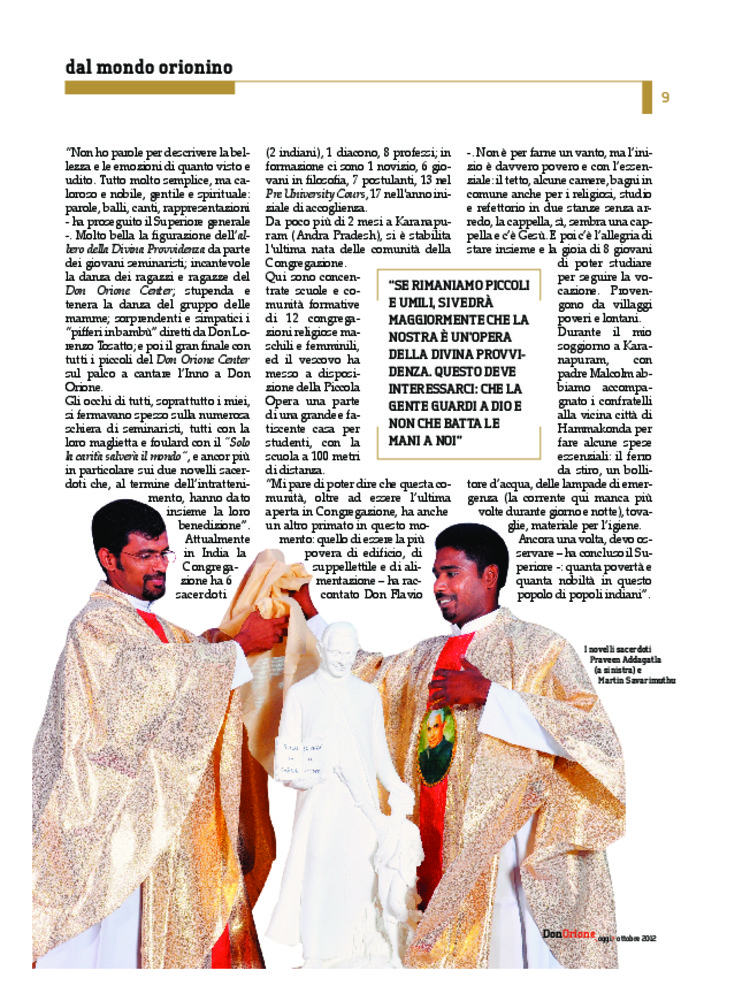 Don Orione oggi, 2012, 08, pagina 9