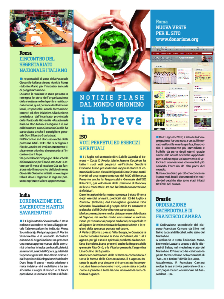 Don Orione oggi, 2012, 08, pagina 25