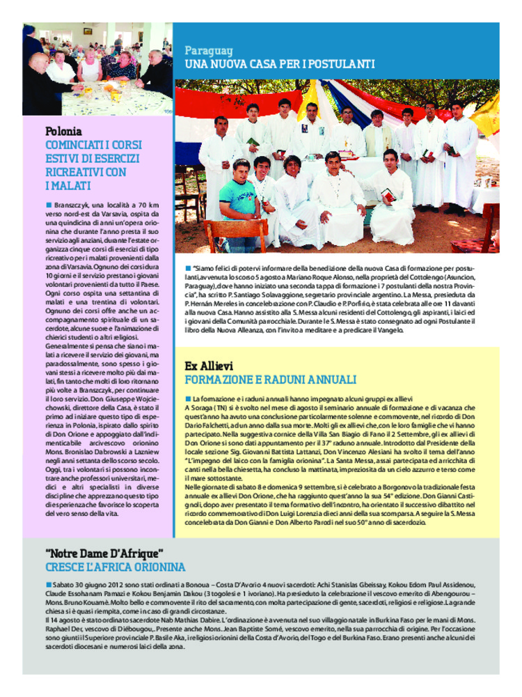 Don Orione oggi, 2012, 08, pagina 27