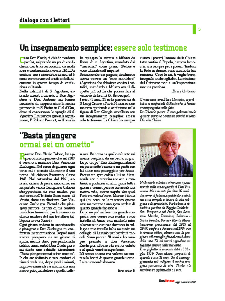 Don Orione oggi, 2012, 09, pagina 5