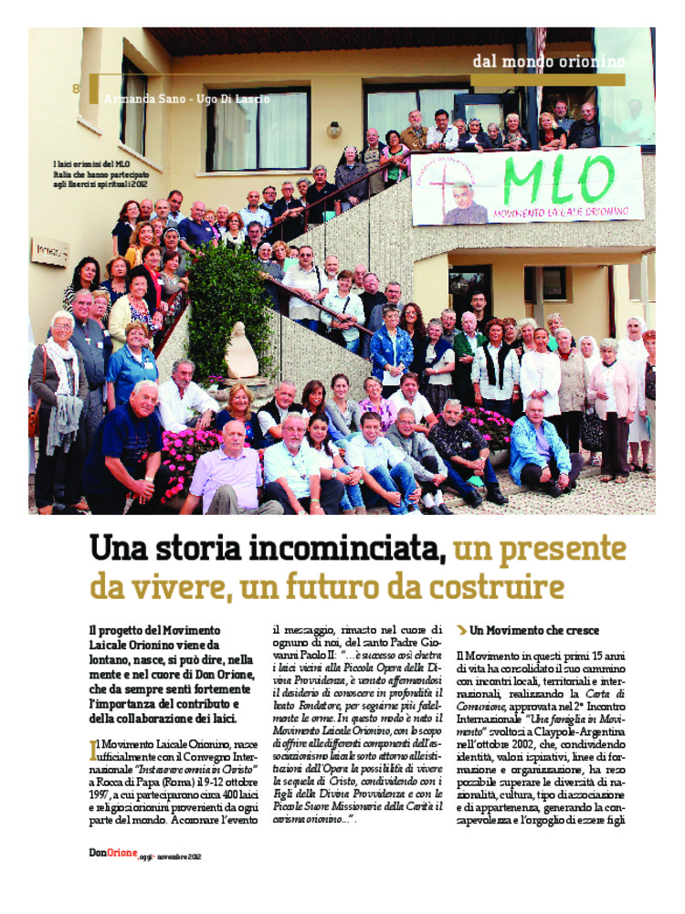 Don Orione oggi, 2012, 09, pagina 8