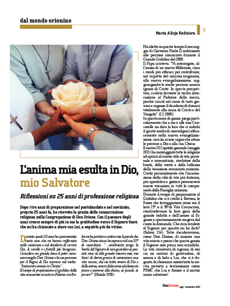 Don Orione oggi, 2012, 09, pagina 11
