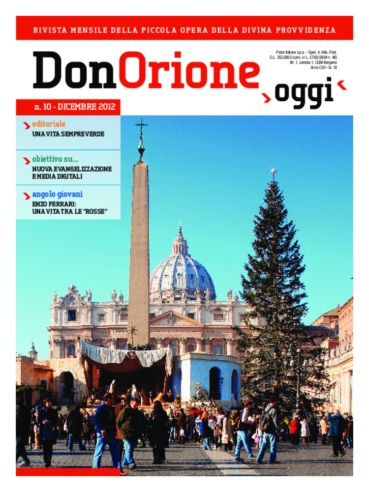Don Orione oggi, 2012, 10, pagina 1