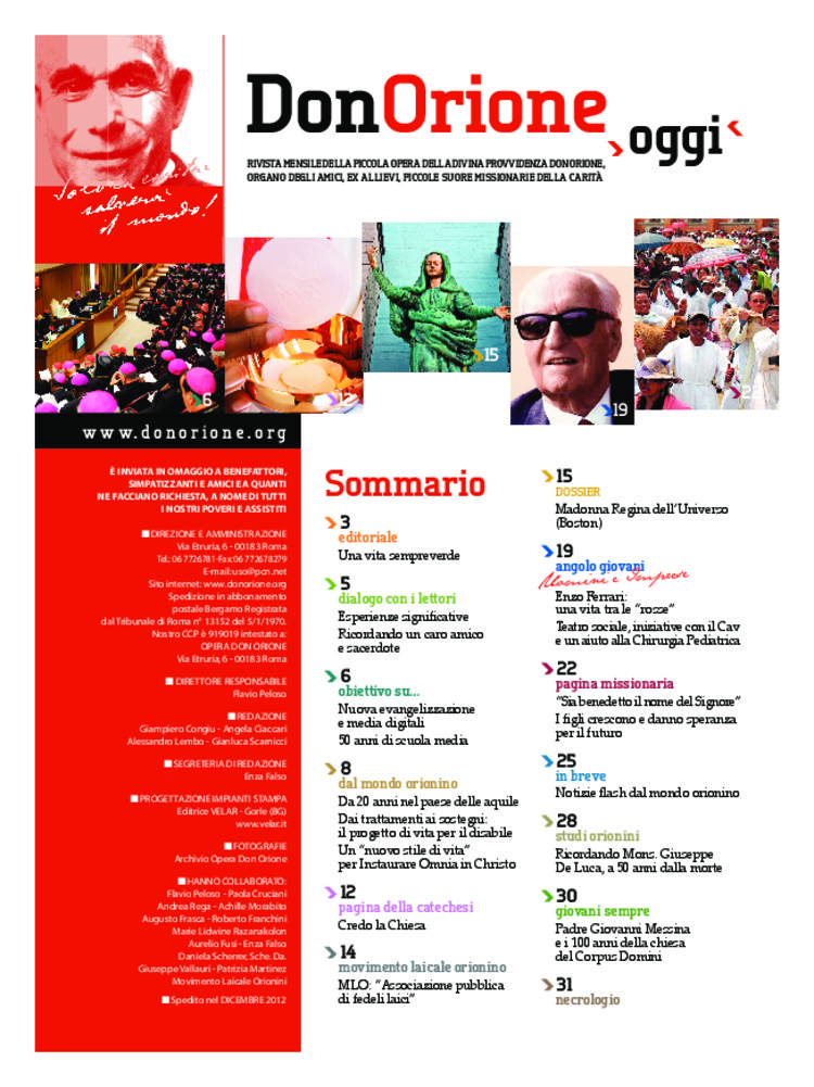 Don Orione oggi, 2012, 10, pagina 2