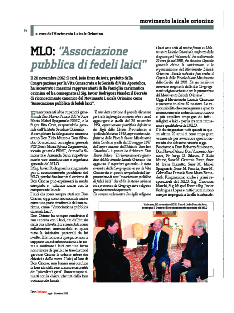 Don Orione oggi, 2012, 10, pagina 14