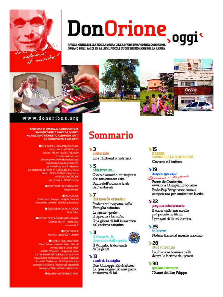 Don Orione oggi, 2013, 01, pagina 2