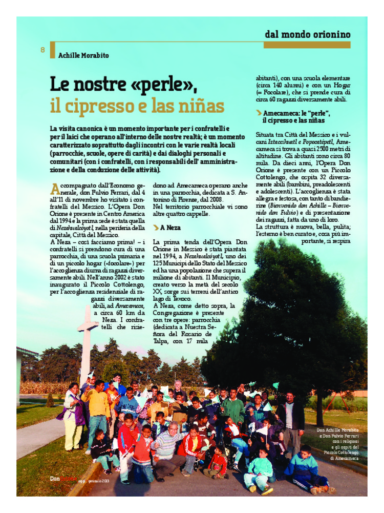 Don Orione oggi, 2013, 01, pagina 8