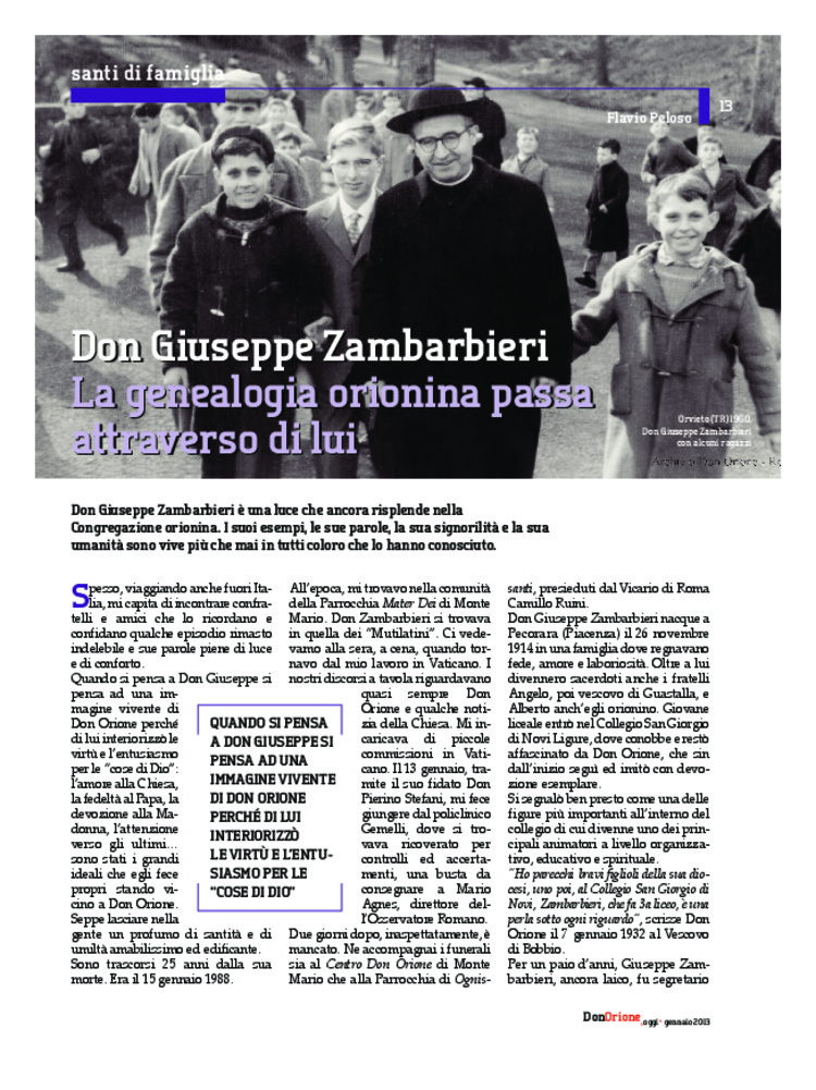 Don Orione oggi, 2013, 01, pagina 13
