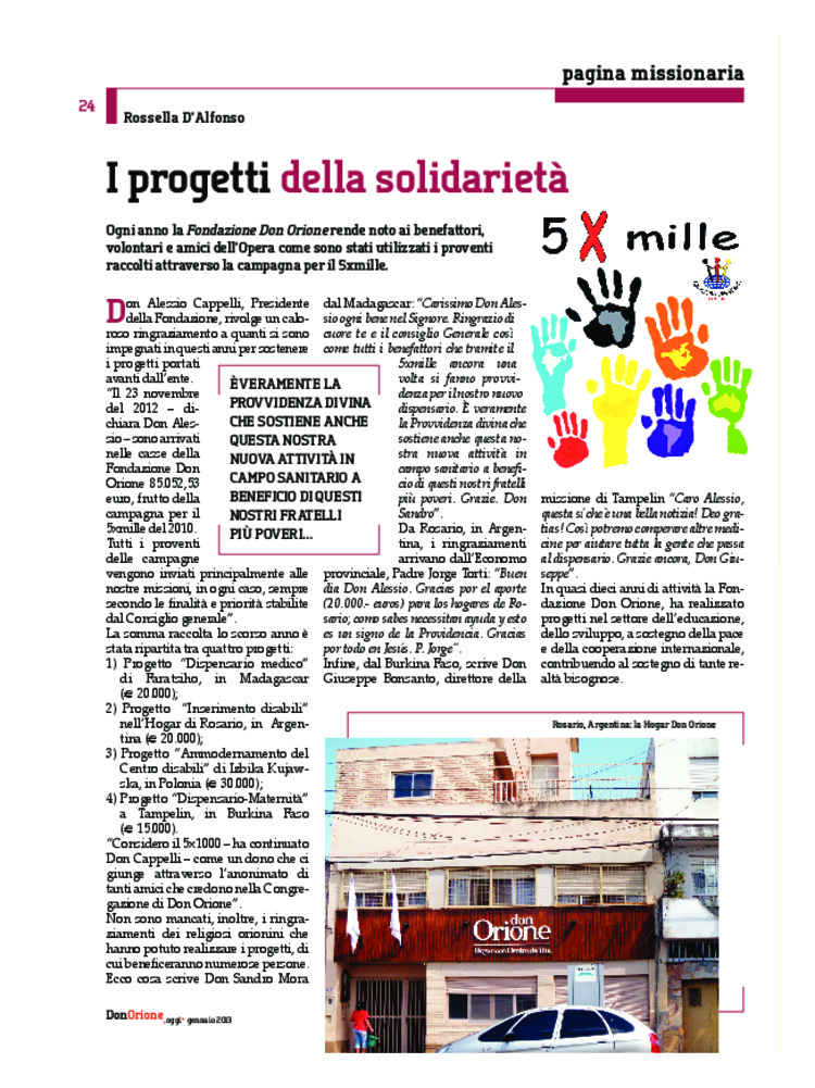 Don Orione oggi, 2013, 01, pagina 24