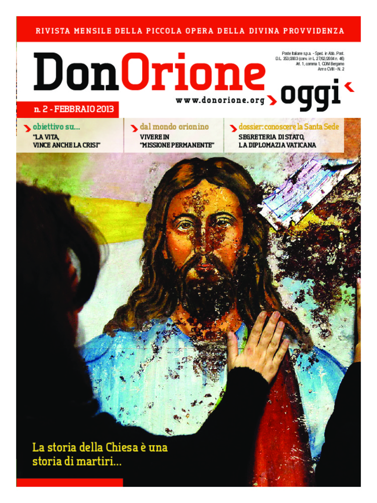 Don Orione oggi, 2013, 02, pagina 1