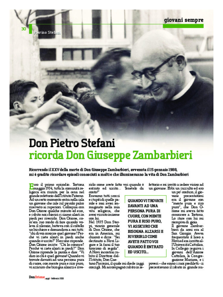 Don Orione oggi, 2013, 02, pagina 30