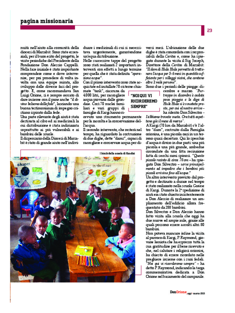 Don Orione oggi, 2013, 03, pagina 23