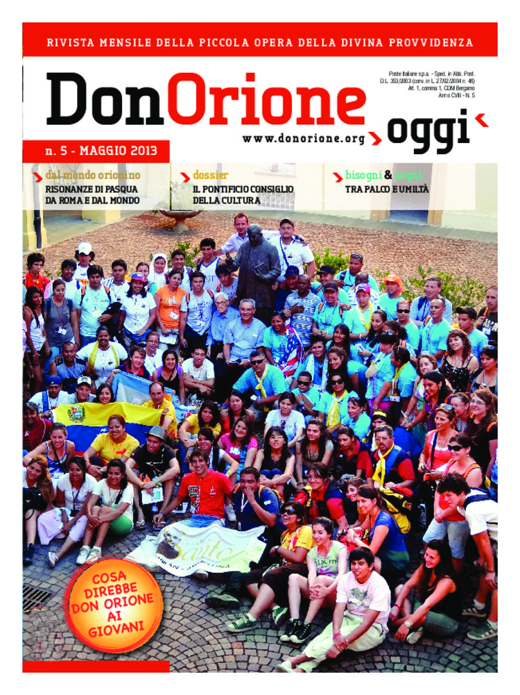 Don Orione oggi, 2013, 05, pagina 1