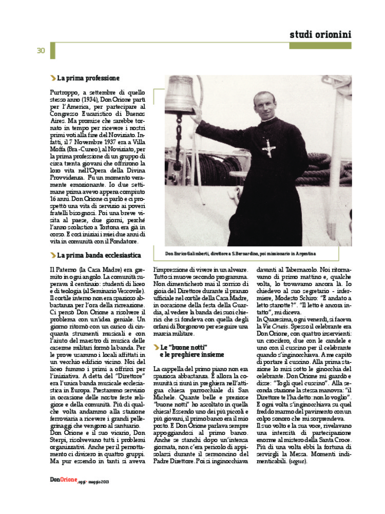 Don Orione oggi, 2013, 05, pagina 30