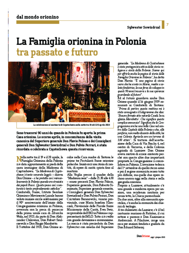 Don Orione oggi, 2013, 06, pagina 7