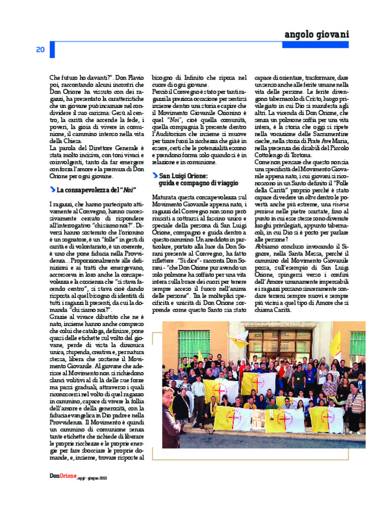 Don Orione oggi, 2013, 06, pagina 20