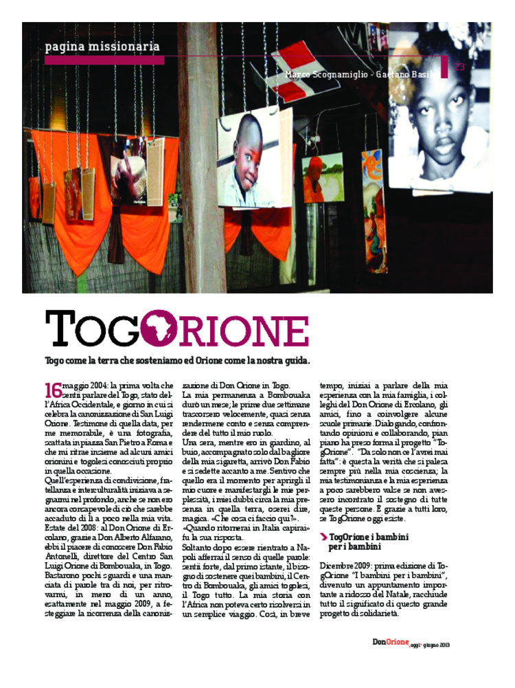 Don Orione oggi, 2013, 06, pagina 23