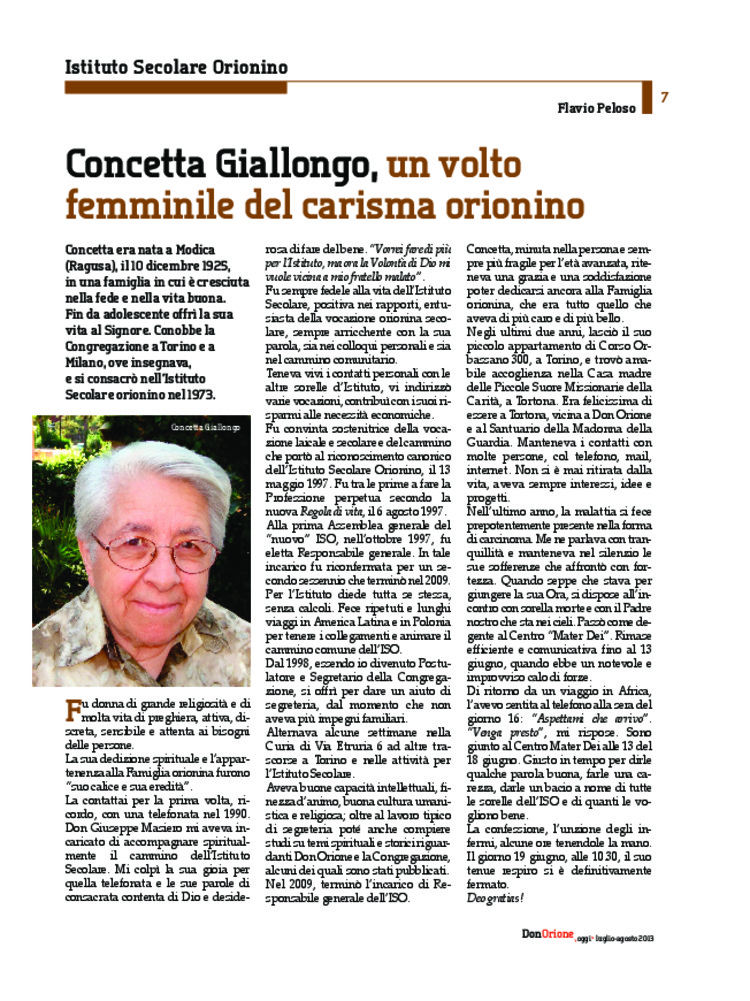 Don Orione oggi, 2013, 07, pagina 7