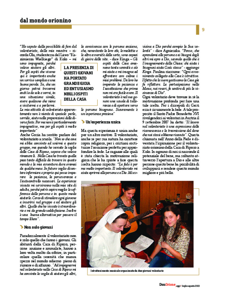 Don Orione oggi, 2013, 07, pagina 9