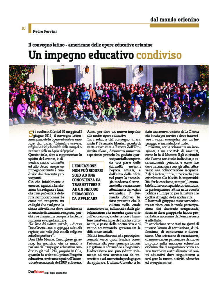 Don Orione oggi, 2013, 07, pagina 10