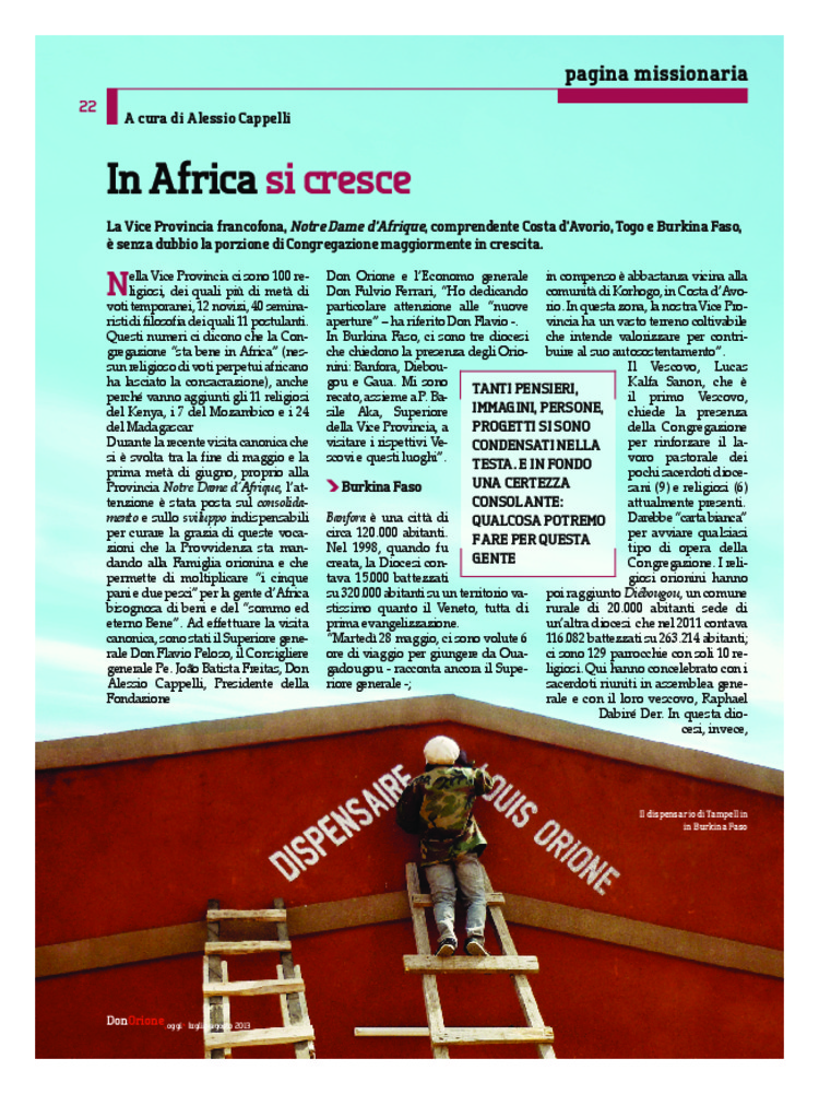 Don Orione oggi, 2013, 07, pagina 22