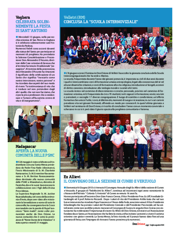 Don Orione oggi, 2013, 07, pagina 27