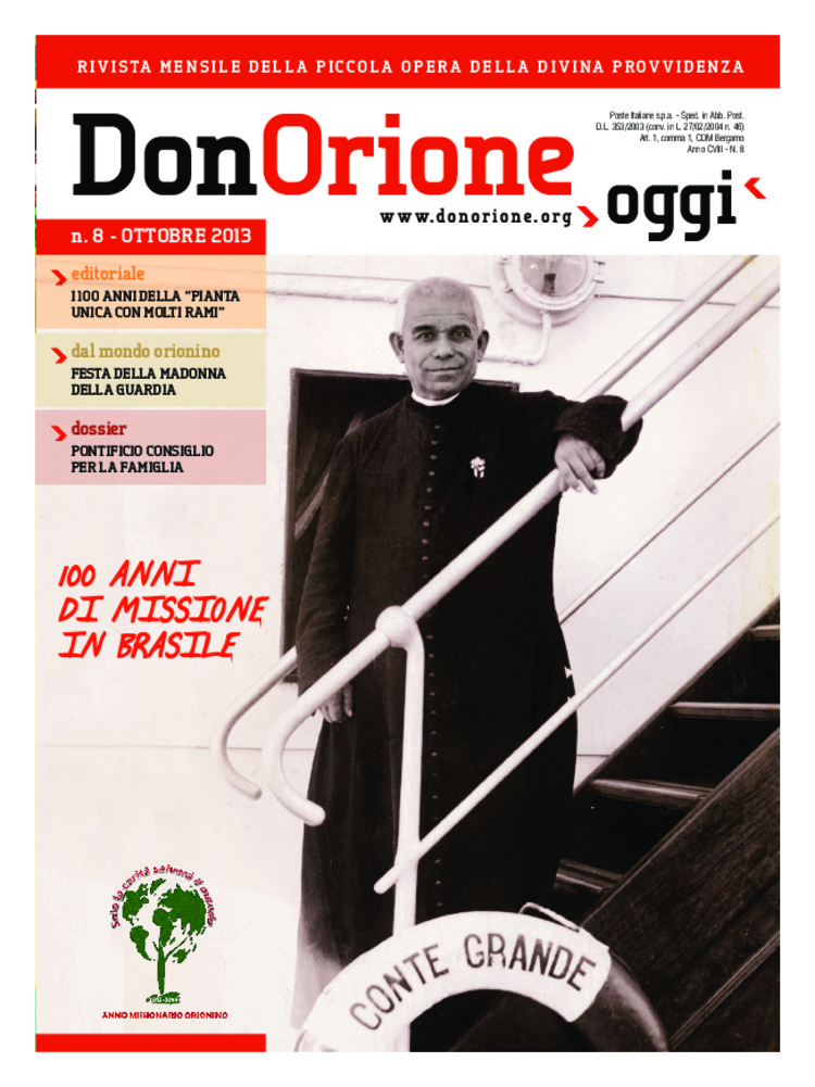 Don Orione oggi, 2013, 08, pagina 1