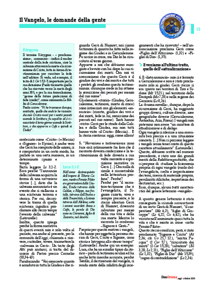 Don Orione oggi, 2013, 08, pagina 13